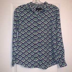 Banana Republic Factory Drapey Blouse Petite XSP